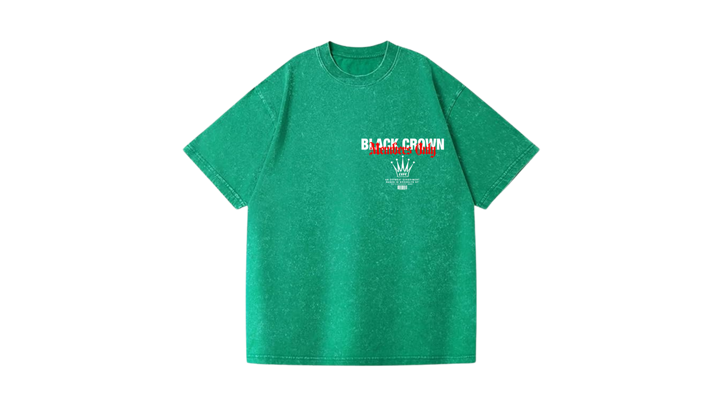 Black Crown LYFE Members Only Tee