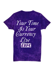 Black Crown LYFE "Your Time Is Your Currency" Tee