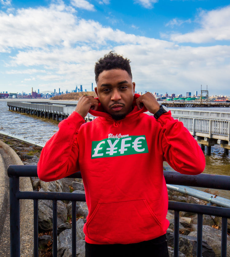 Black Crown LYFE OG Block Hoodie