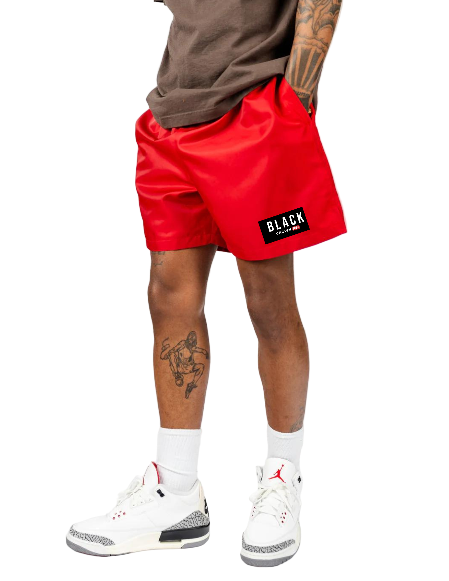 Black Crown LYFE (LUX) Flex Shorts