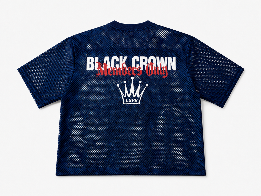 Black Crown LYFE: Royal Series Mesh Jersey