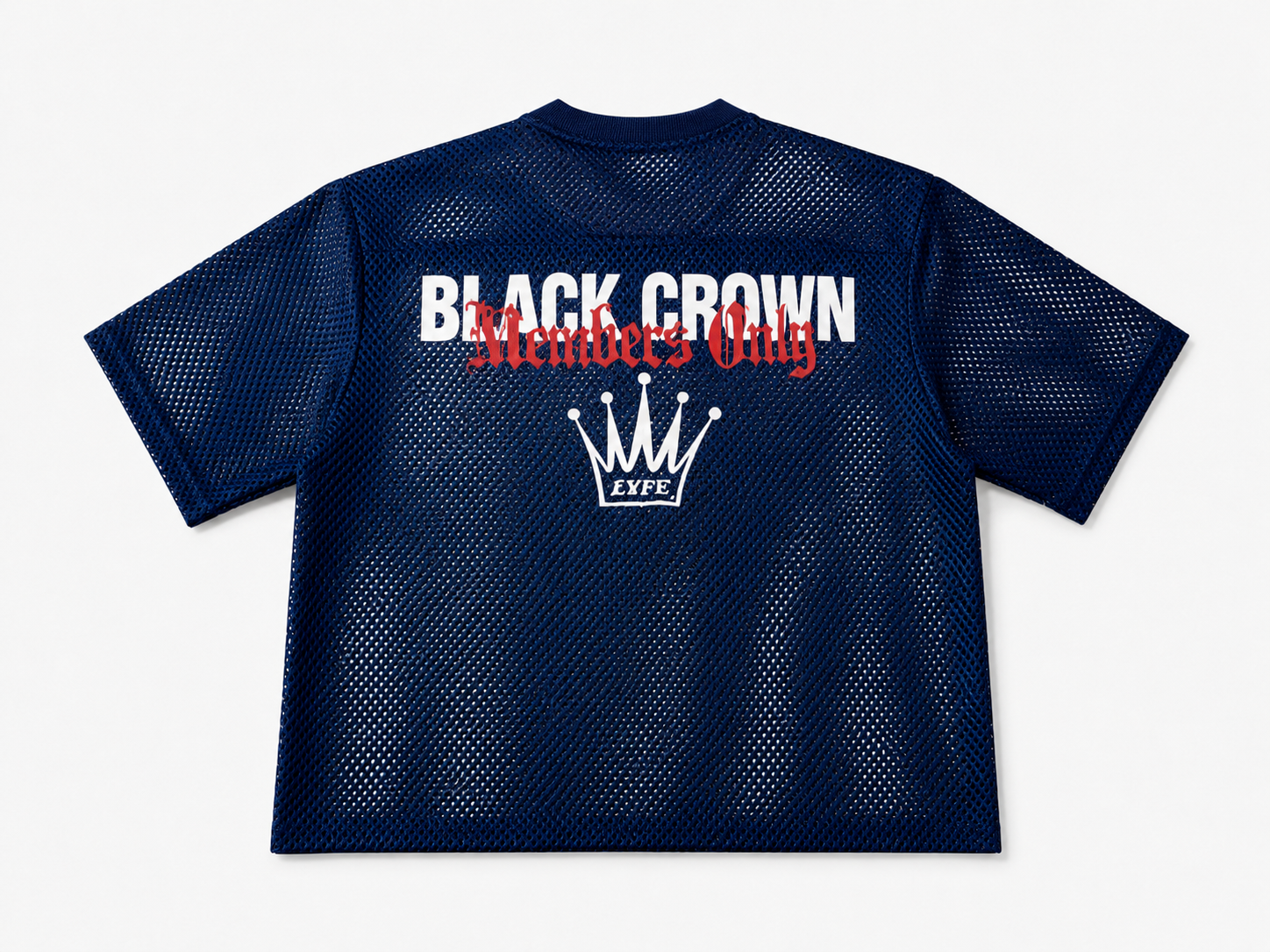 Black Crown LYFE: Royal Series Mesh Jersey