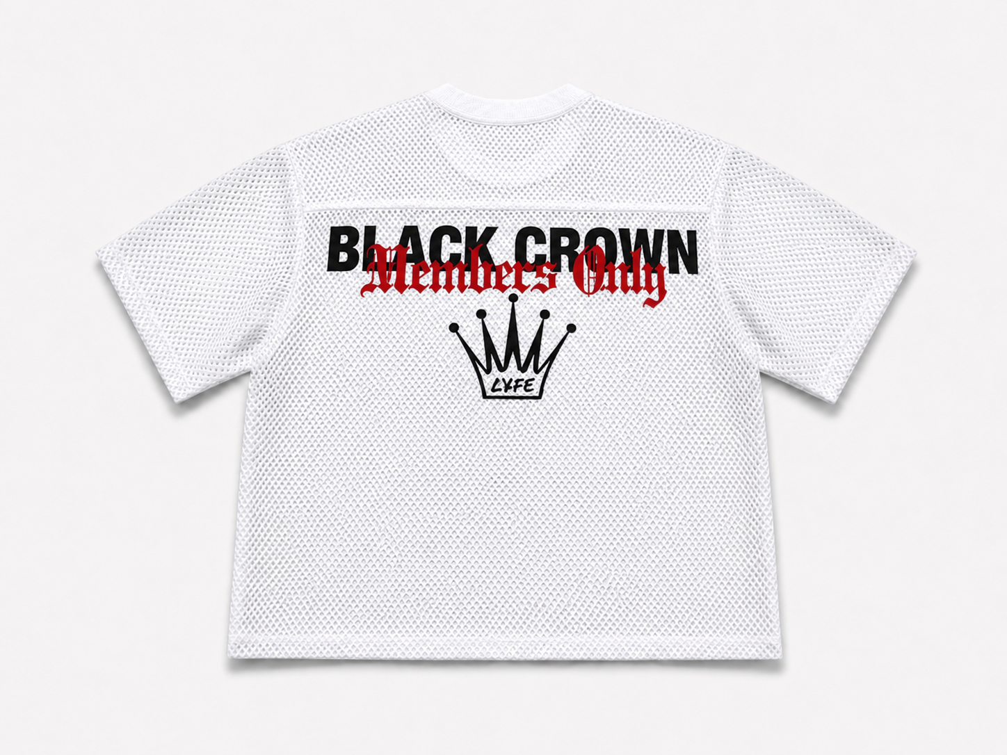 Black Crown LYFE: Royal Series Mesh Jersey