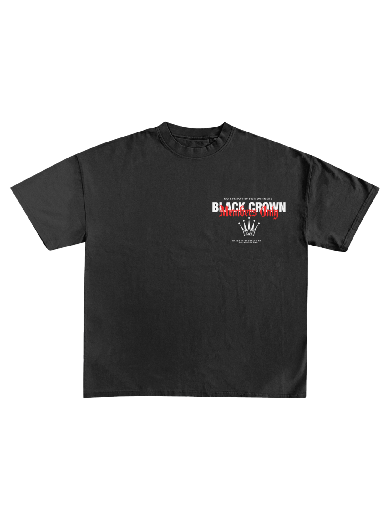 Black Crown LYFE Members Only Tee