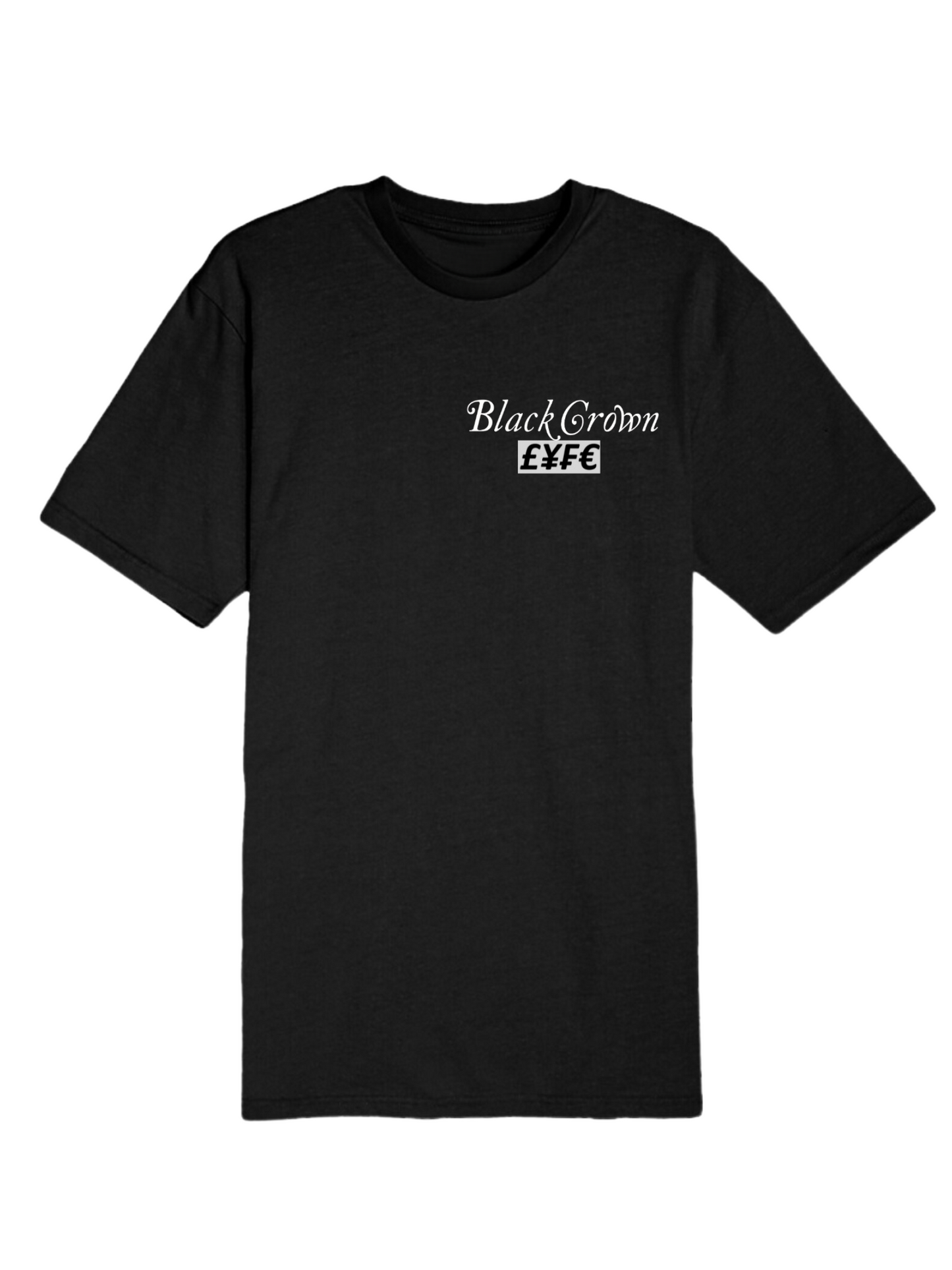 Black Crown LYFE "Your Time Is Your Currency" Tee