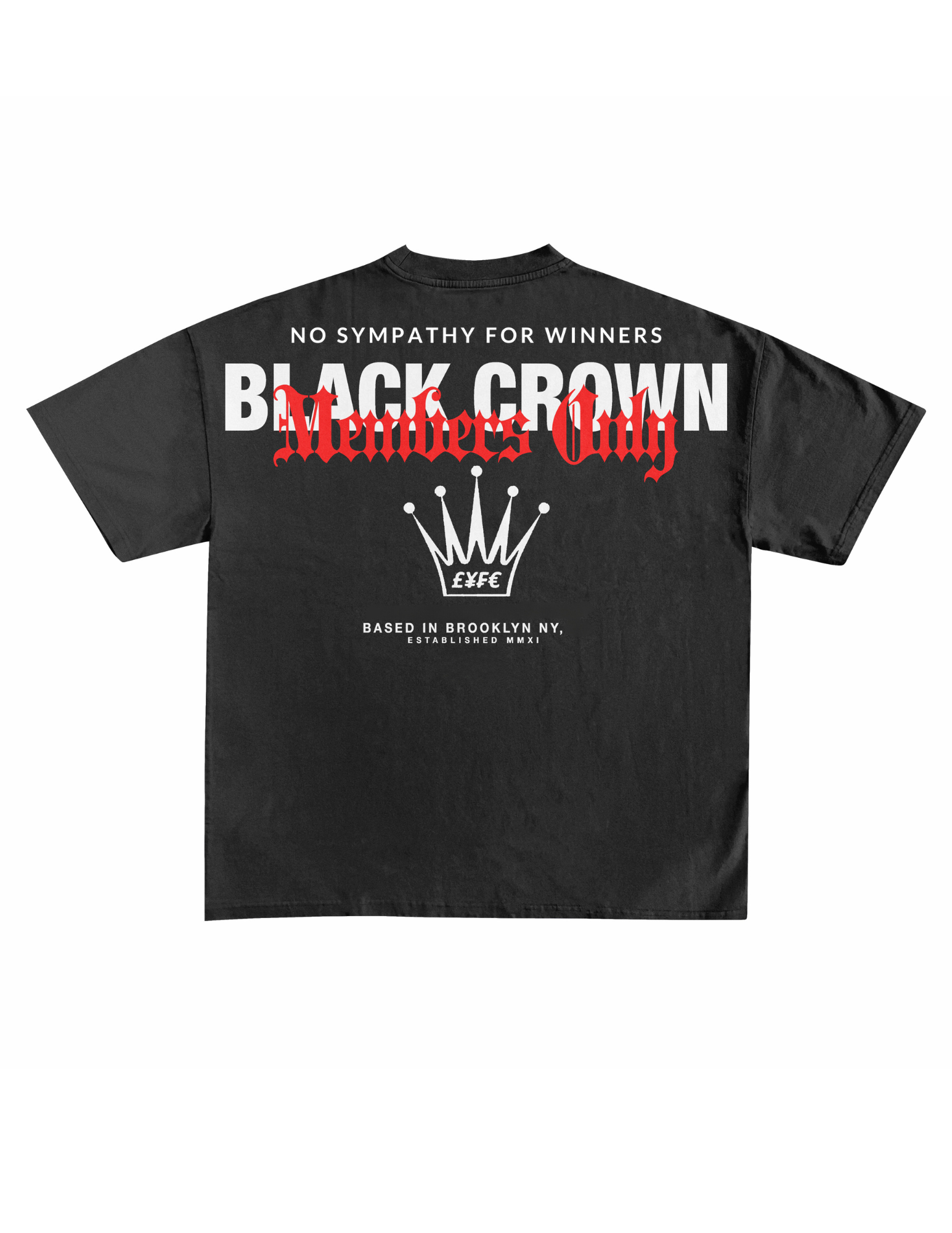 Black Crown LYFE Members Only Tee