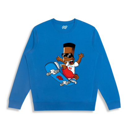 Skateboard Rich Crewneck